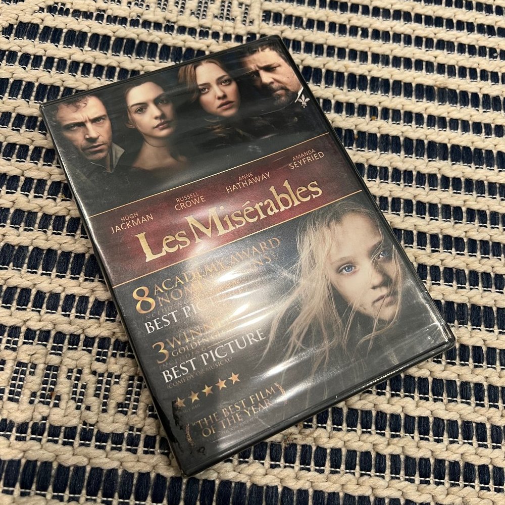 NEW Les Miserables Sealed DVD